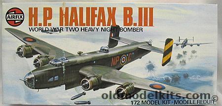 Airfix 1/72 Handley Page Halifax B.III, 05004-7 plastic model kit